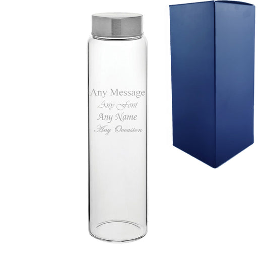 Engraved 1ltr Atlantic Screw Top Water Bottle Image 1