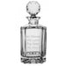 Engraved 800ml Crystalite Square Spirit Decanter Image 1