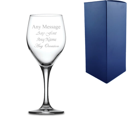 Engraved Primeur Goblet 11.25oz, With Gift Box Image 1