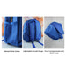 Personalised Printed Blue Kids Backpack Image 4