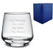 Engraved 345ml Tallo Whiskey Glass Image 2