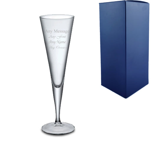 Engraved 110ml Ypsilon Champagne Flute With Gift Box Image 1