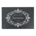 Engraved Rectangular Slate Cheeseboard with Mr and Mrs Design Image 2