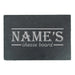 Engraved Rectangular Slate Cheeseboard with Name's Cheeseboard with Border Design Image 2