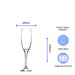 Engraved  Champagne Flute Happy 20,30,40,50... Birthday Speckled Image 2