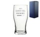 Engraved Pint Glass with Name's Gamer Fuel Hearts Design, Gift Boxed, Personalise with any name for any gamer Image 2