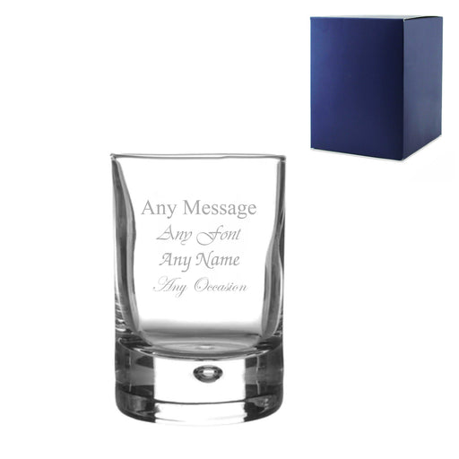 Engraved 65ml Bubble Shot Glass with Gift Box Image 2