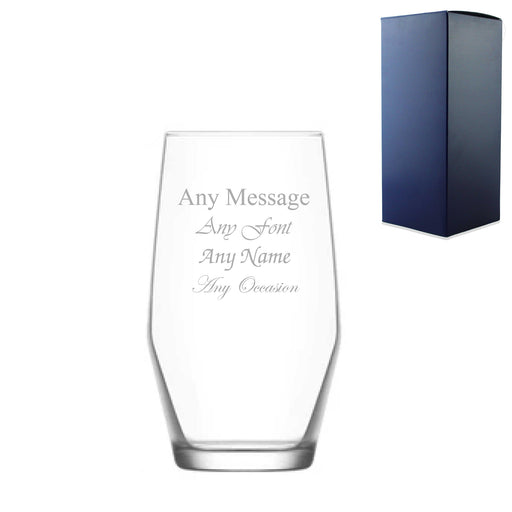Engraved 495ml Ella Highball Glass with Gift Box Image 2