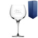 Engraved Merry Christmas Gin Balloon, Gift Boxed Image 2