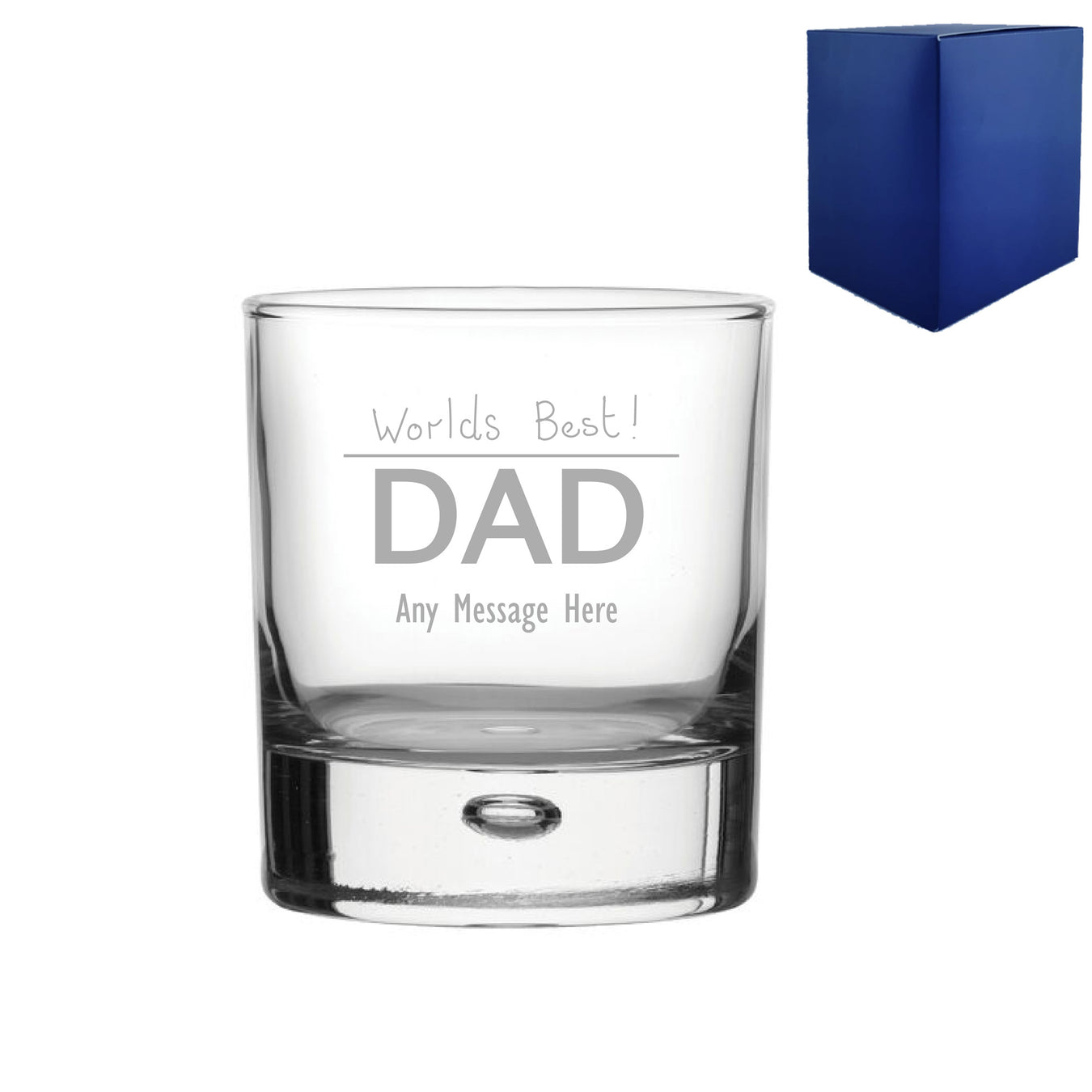 World’s Best Dad Glass