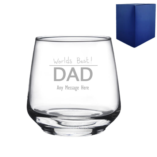 Engraved Fathers Day Tallo Tumbler, Gift Boxed Image 1