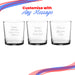 Engraved 13oz/384ml Toughened Tubo Hiball Glass, Any Message for Any Occasion Image 3