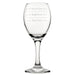 Teacher Terms - Engraved Novelty Wine Glass Image 1