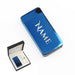 Engraved Electric Arc Lighter, Blue, Any Name, Gift Boxed Image 2