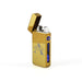 Engraved Electric Arc Lighter, Gold, Any Letter, Gift Boxed Image 3