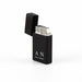 Engraved Jet Gas Lighter Black Initials Gift Boxed Image 3
