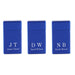Engraved Jet Gas Lighter Blue Initials Gift Boxed Image 4