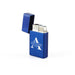 Engraved Jet Gas Lighter Blue Any Letter Gift Boxed Image 3