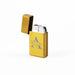 Engraved Jet Gas Lighter Gold Any Letter Gift Boxed Image 3