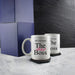 His and Hers Mug Set, The Boss and The Actual boss, 11oz/312ml Mugs Image 3
