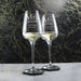 Engraved Mrs and Mrs Sublym Wine Glasses, 15.8oz/450ml, Classic Font Image 4