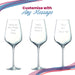 Engraved Crystal Wine Glass, Sublym Large 550ml Glass, Gift Boxed Image 5