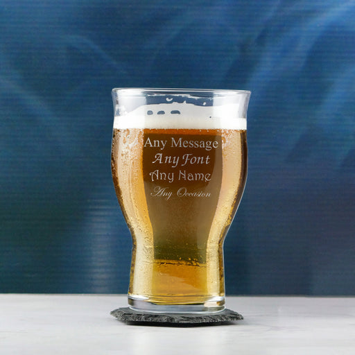 Engraved Pint Glass, Revival 20oz Beer Glass, Gift Boxed Image 4
