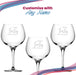 Engraved 40th Birthday Primeur Gin Glass Years Young Delicate Font Image 5