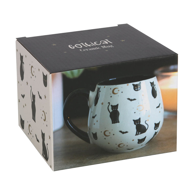 Gothicat Rounded Mug