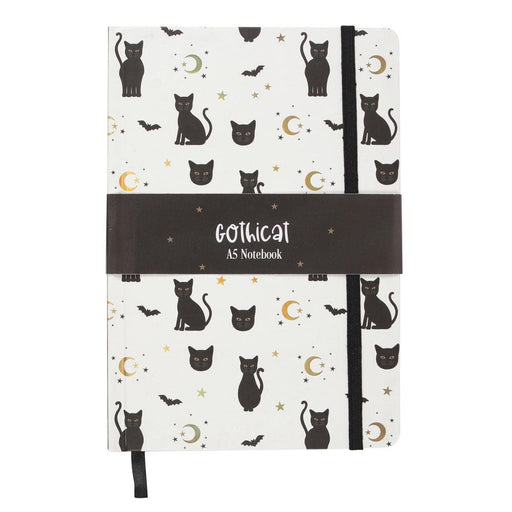 Gothic Cat A5 Notebook