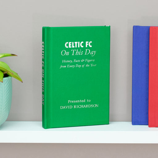 Personalised Celtic On This Day Football Book