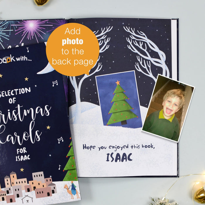 Personalised Christmas Carol Collection Book