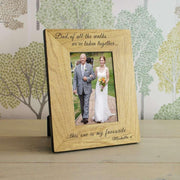 Dad Of All The Walks We’ve Taken Photo Frame 7x5 - Myhappymoments.co.uk