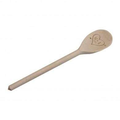 Sketch Heart Wooden spoon - Myhappymoments.co.uk