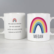 Personalised Rainbow Mug