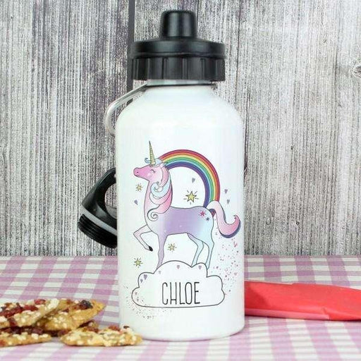 Personalised Unicorn Drinks Bottle - Myhappymoments.co.uk