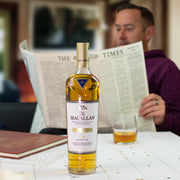 Macallan Double Cask Gold Whisky and Original Newspaper Gift Set