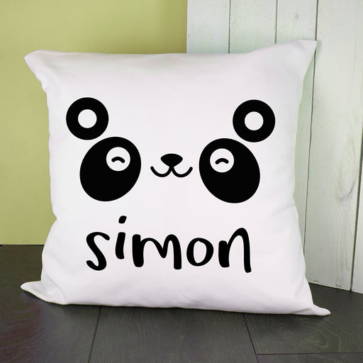 Personalised Cute Panda Eyes Cushion Cover - Myhappymoments.co.uk