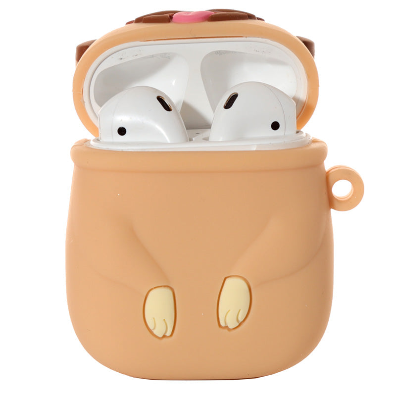 Mopps Pug Wireless Earphone Silicone Case Cover