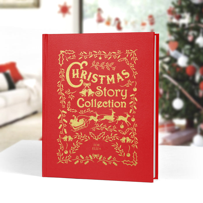 Personalised Christmas Story Collection Book