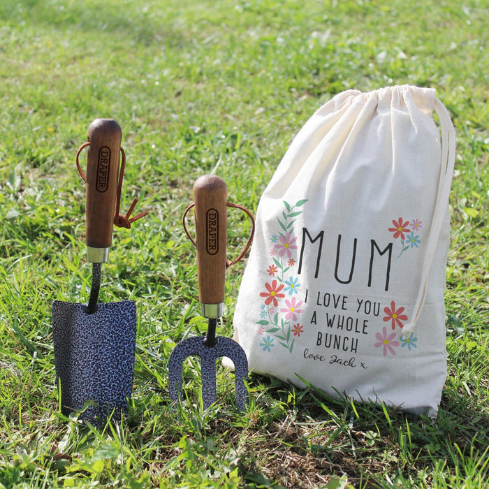 Personalised I Love You A Whole Bunch Gardening Set - Myhappymoments.co.uk