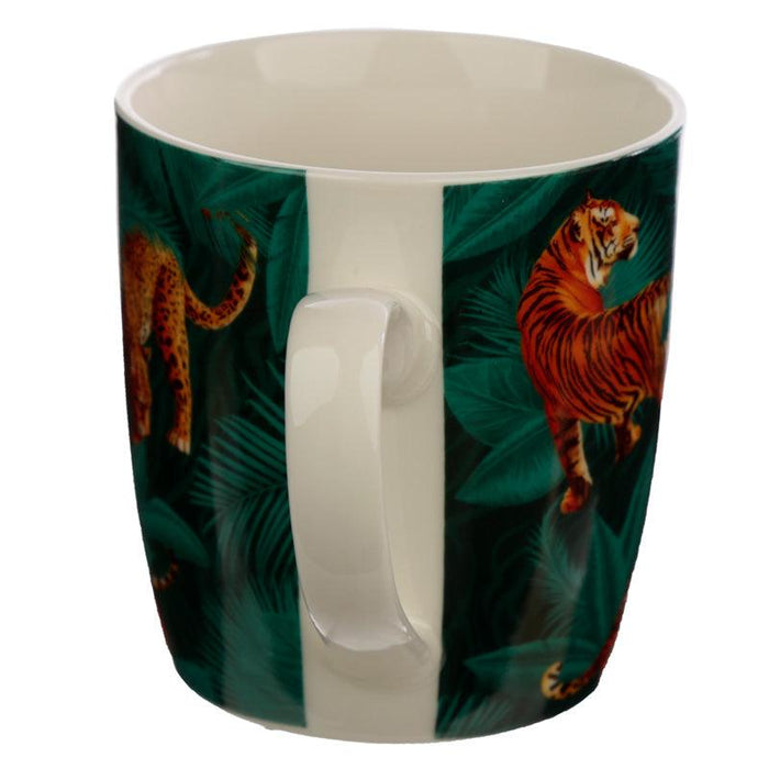 Novelty Tiger & Leopard Big Cat Mug