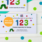 Personalised Very Hungry Caterpillar Board Book – 123