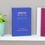 Personalised Everton On This Day Book