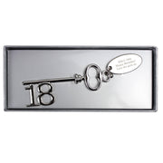 Personalised 18th Birthday Key