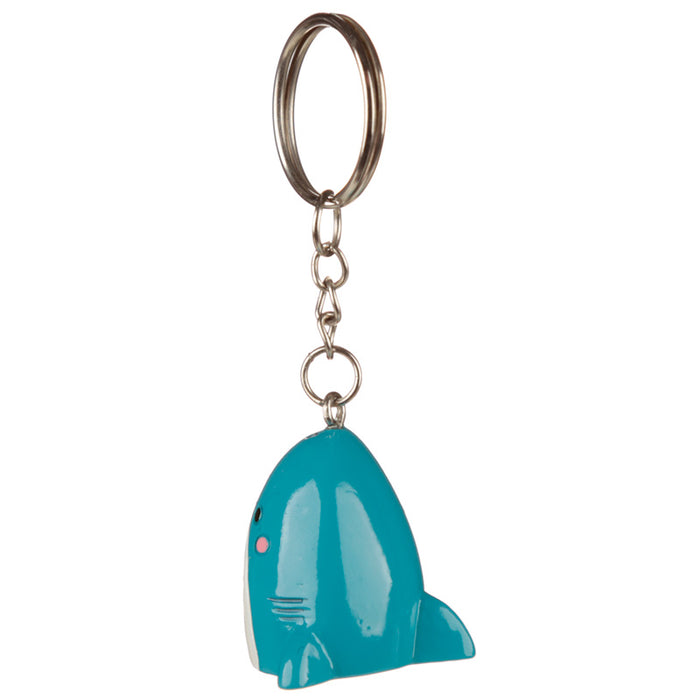 Shark Cafe Shark Head Keyring - Myhappymoments.co.uk