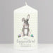Personalised Easter Bunny Pillar Candle - Myhappymoments.co.uk