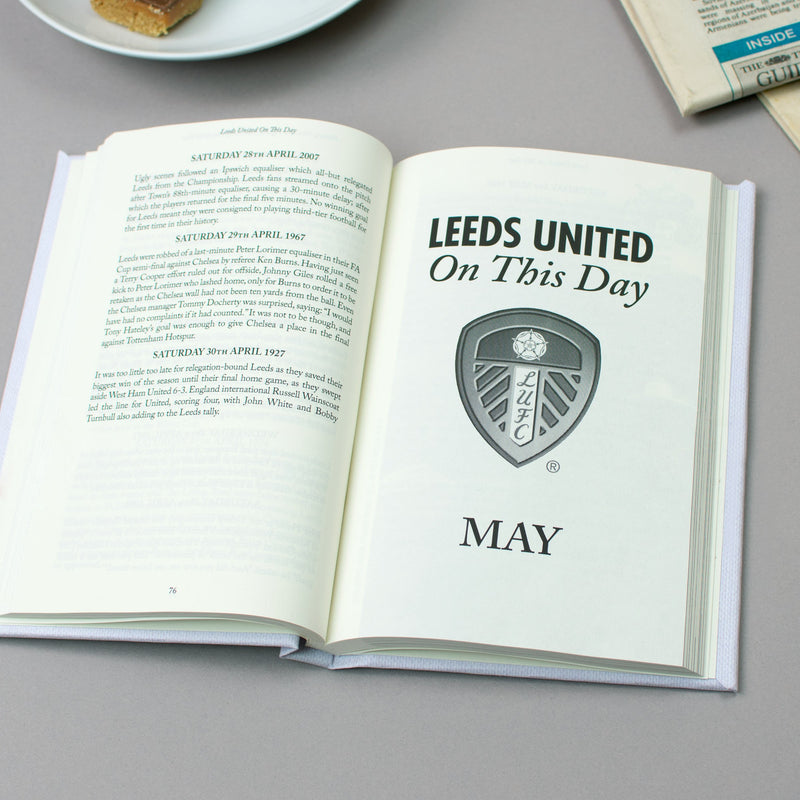 Personalised Leeds On This Day Book