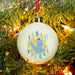 Personalised In The Night Garden Pastel Iggle Piggle Christmas Bauble