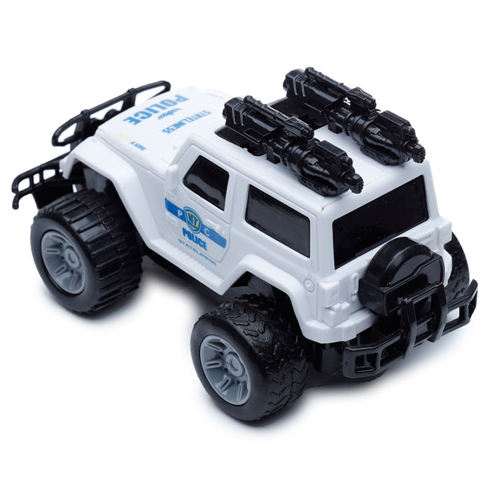 Friction 4x4 Police Car Light & Sound Toy